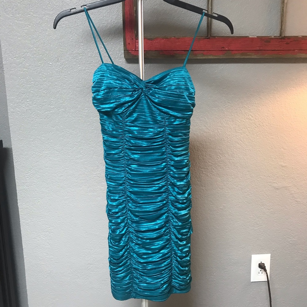 Blue party dress